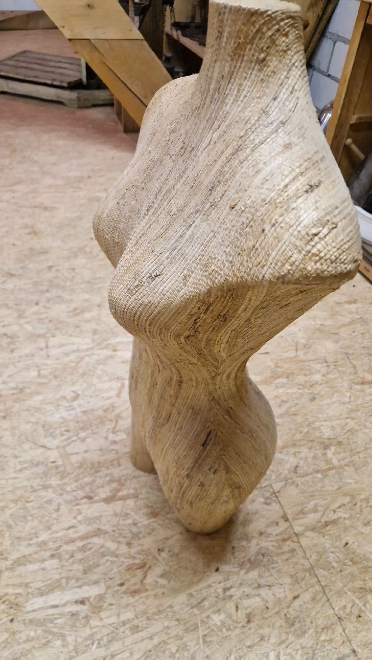 Allestimento di negozi e stand fieristici: Dekorative Schaufensterpuppe Torso Sisal 80cm L 40cm B – Usato da Ennenda venduto da Mr.Alpen16536 1