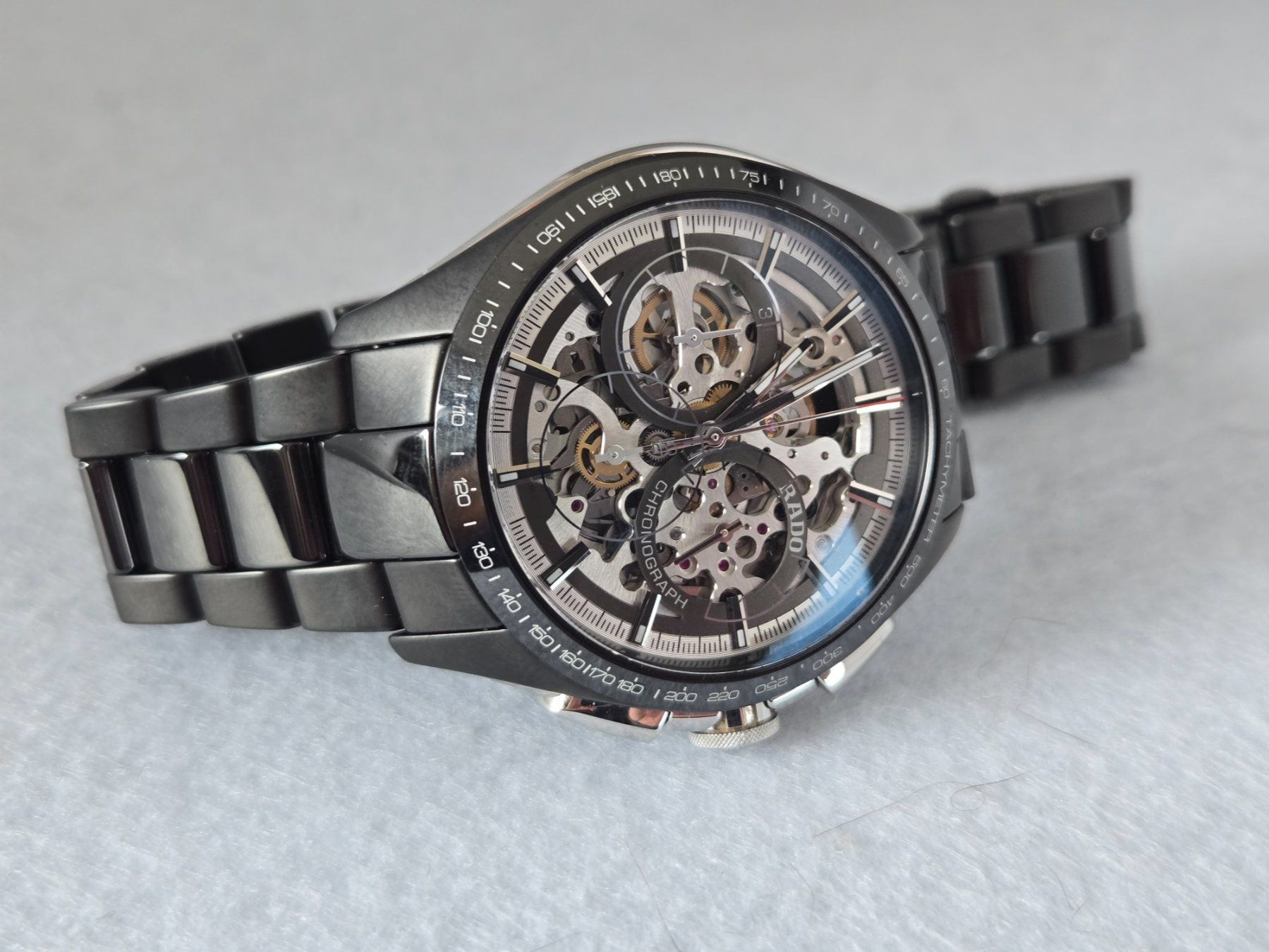 Rado Orologi: Rado HyperChrome XXL Automatic Chronograph Limited Edition – Nuovo e nell'imballaggio originale da Chabrey venduto da Horology 2