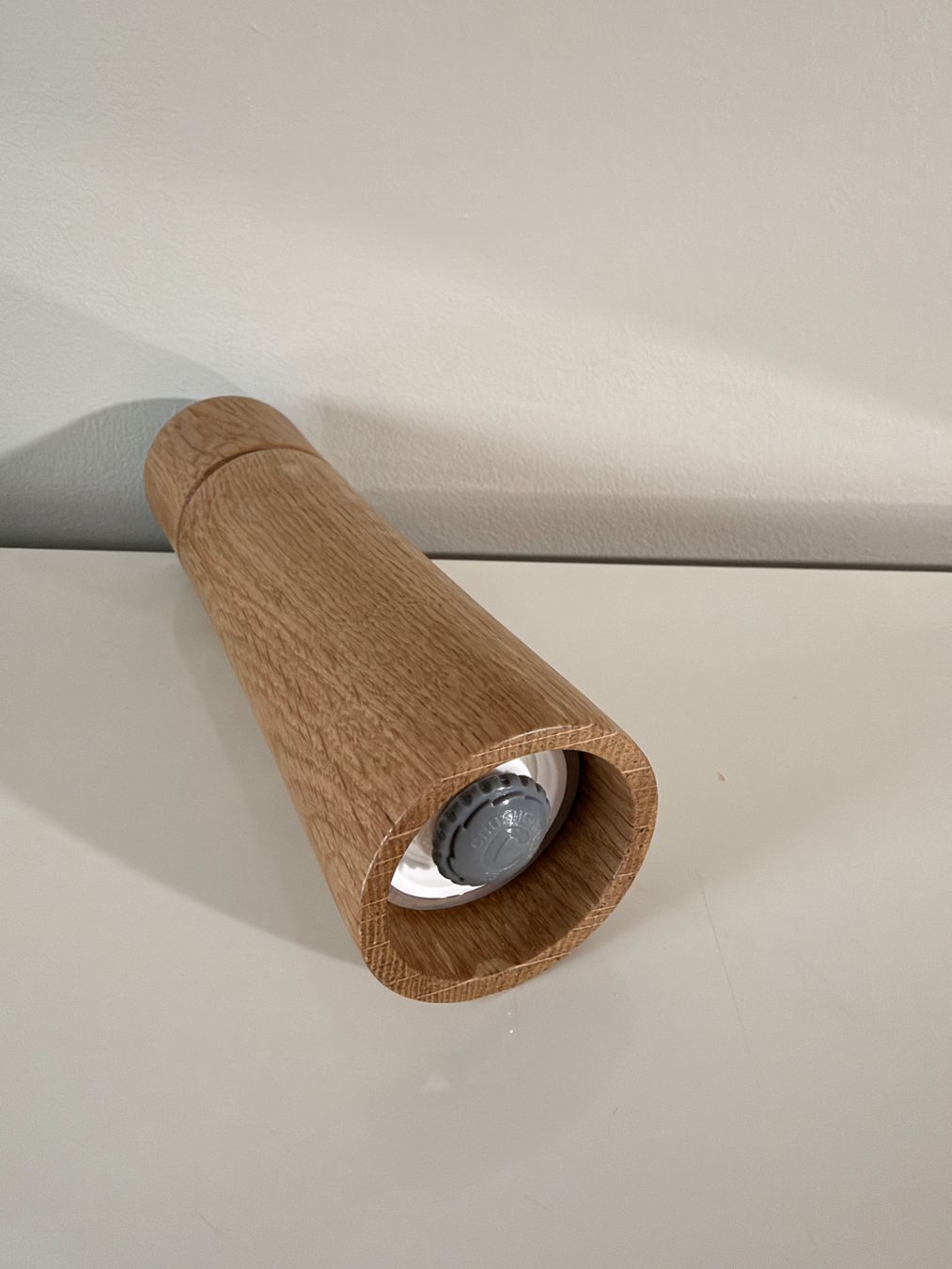 Elettrodomestici da cucina: Pfeffermühle aus Eichenholz – Nuovo e nell'imballaggio originale da Herisau venduto da mikes69 1