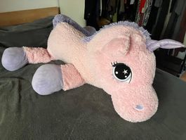 Einhorn Plüschtier gross