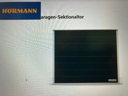 Hörmann Sektionaltor RenoMatic 42 – 4000×2125 mm