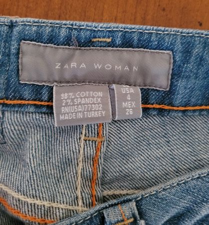 Zara Damen Jeans Shorts Grösse S Sommerschnäppchen