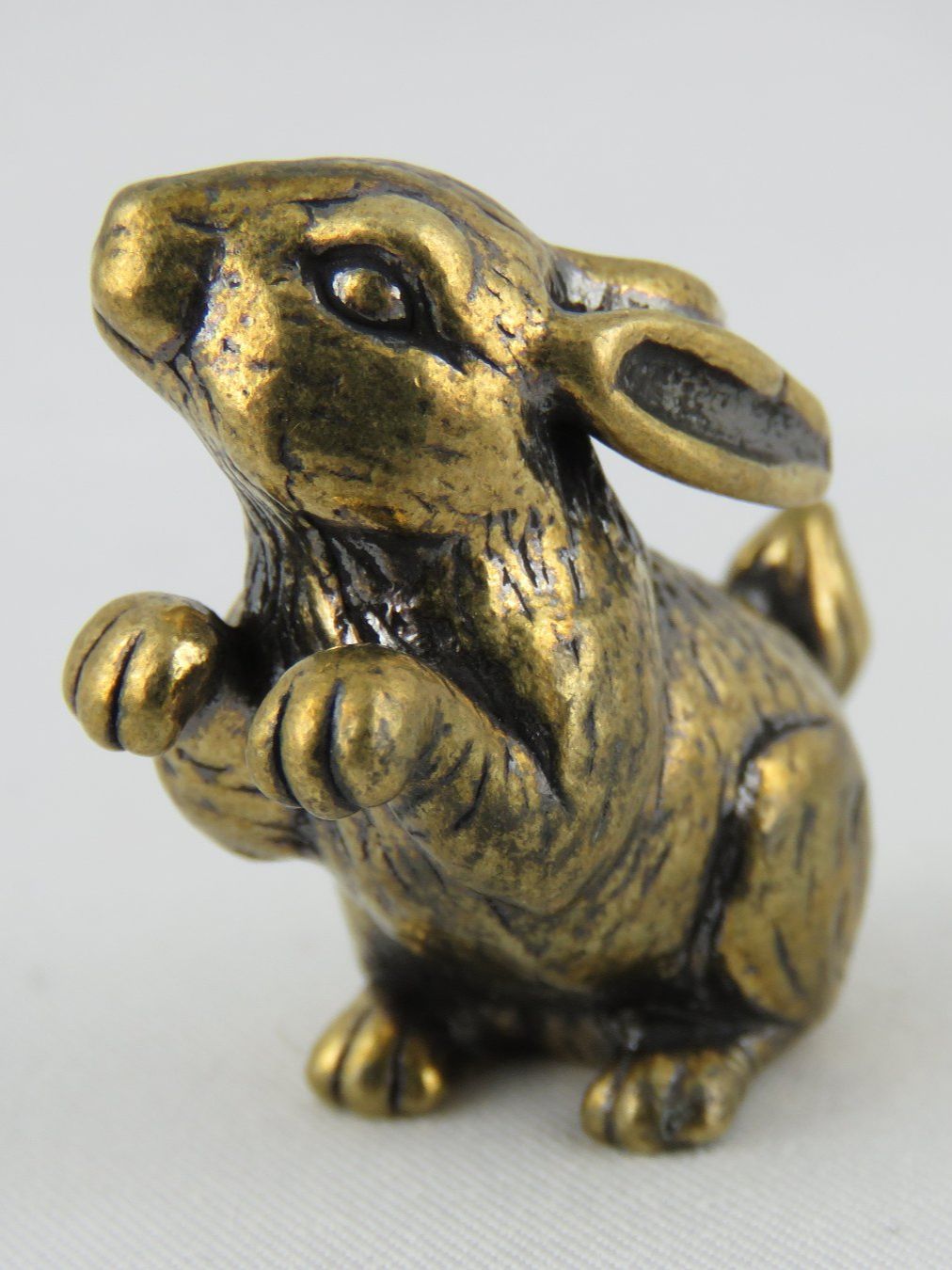 Figuren: HASE - Deko Messingfigur - 3,2x3cm – Neu und originalverpackt aus Grenchen von Yamahwildstar16 2
