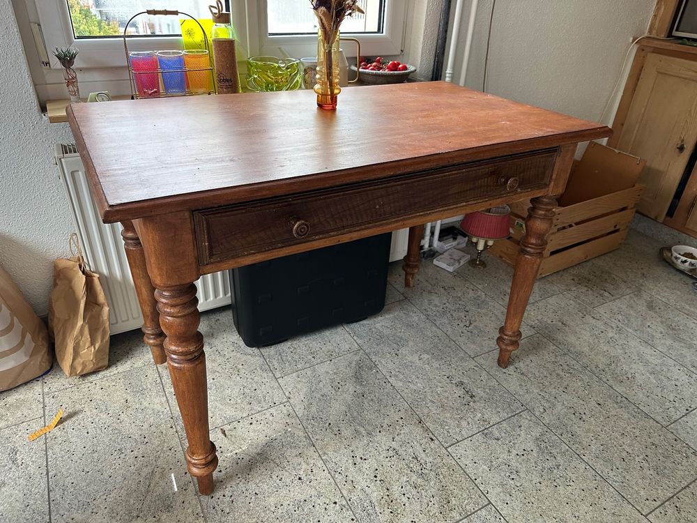 Alter Holztisch, Retro, Antik Kaufen auf Ricardo
