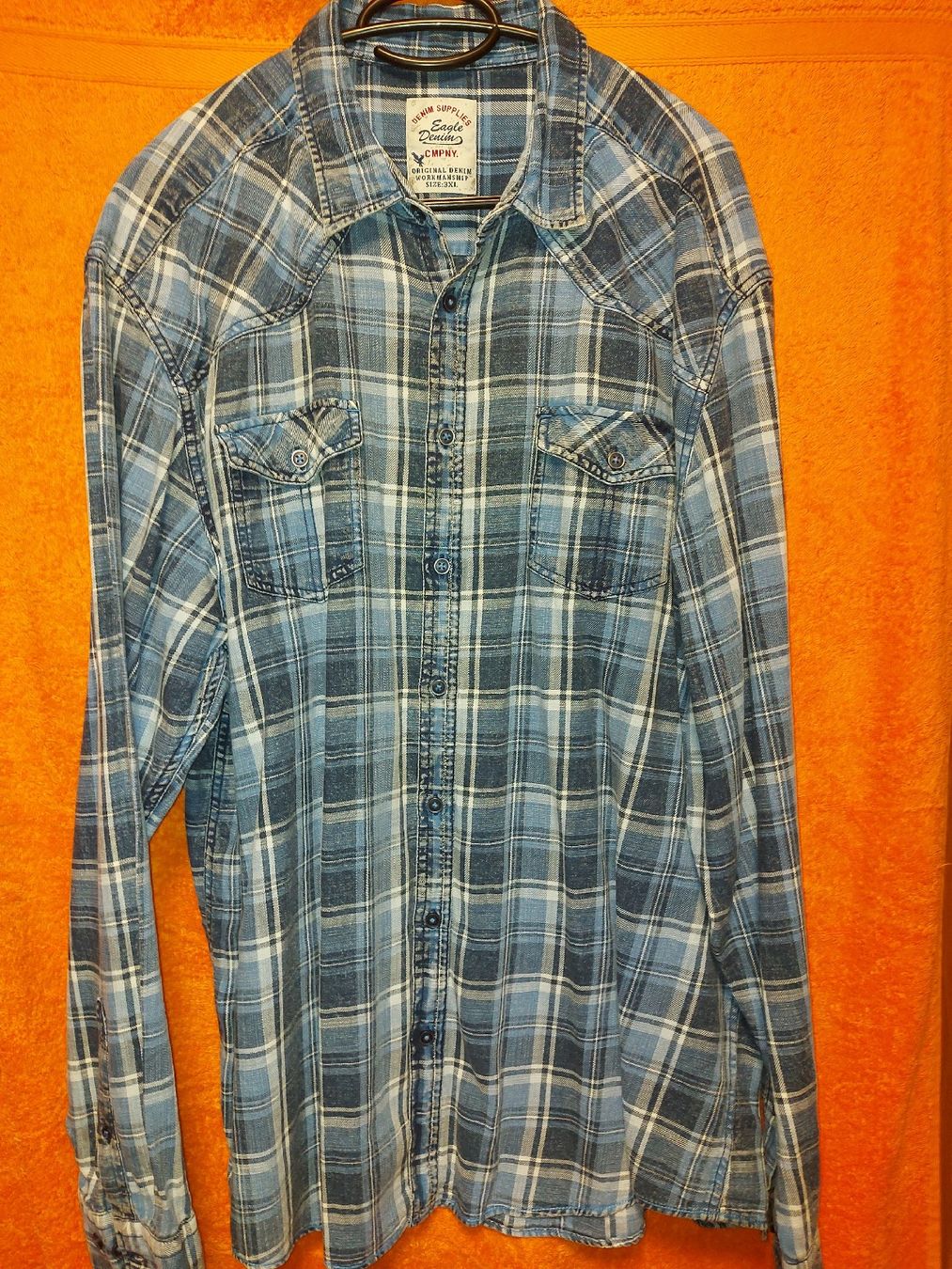 Camicie: Hemd Eagle Denim 3xl langarm – Usato da Sierre venduto da Dondiego02