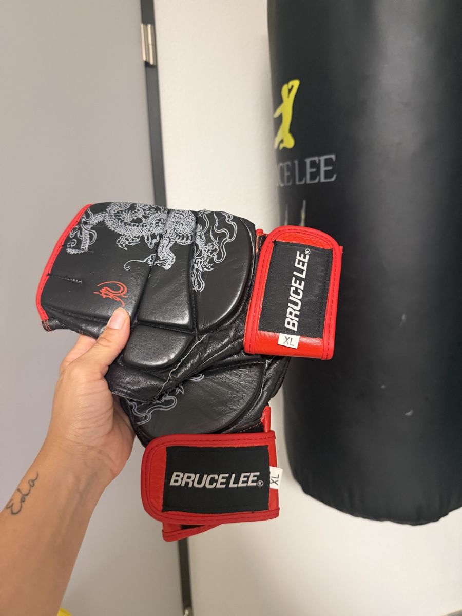 Boxsäcke: Boxsack Bruce Lee mit Handschuhen Grösse XL – Neu (gemäss Beschreibung) aus Obergerlafingen von elb_t5wf 2
