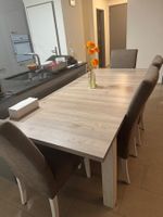Ausziehbarer Esstisch 160-200cm inkl. 5 Stühle