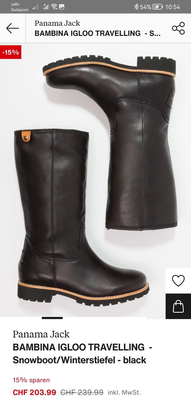 Panama Jack Scarpe da donna: Neue 38 Panama Jack Winterstiefel – Nuovo e nell'imballaggio originale da Bülach venduto da Parickf 6
