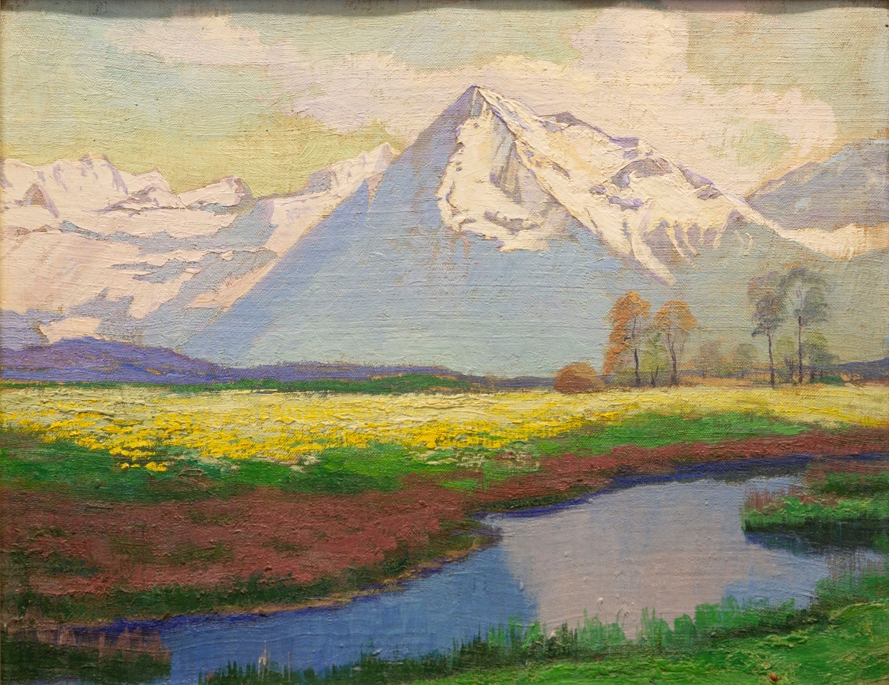 Dipinti: Robert Kiener - Münsingen, 1922 – Usato da Basel venduto da bigmbh 1