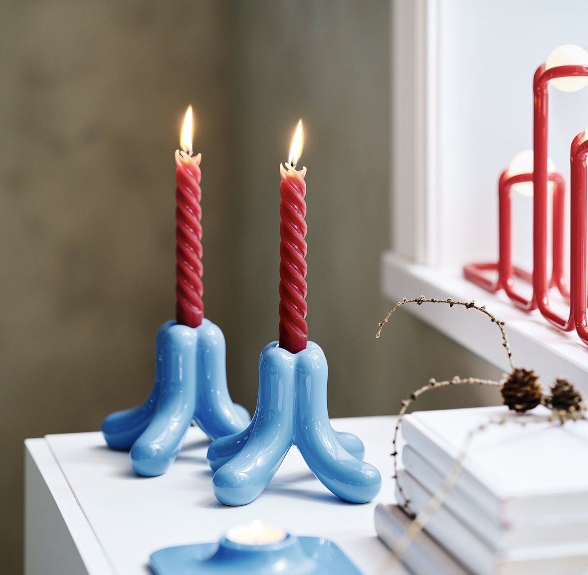 Ikea Portacandele: Gustaf Westman x IKEA Vinterfint Kerzenständer  – Usato da Zürich venduto da violakunz