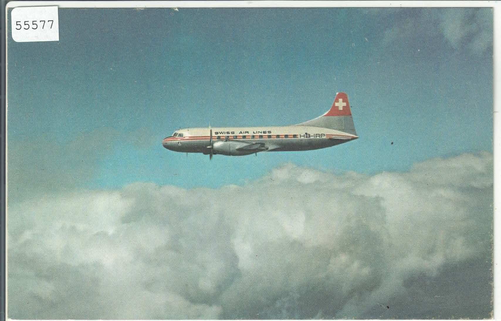 Cartoline postali: Swissair - Convair-Liner – Usato da Ettingen venduto da Kartenplanet