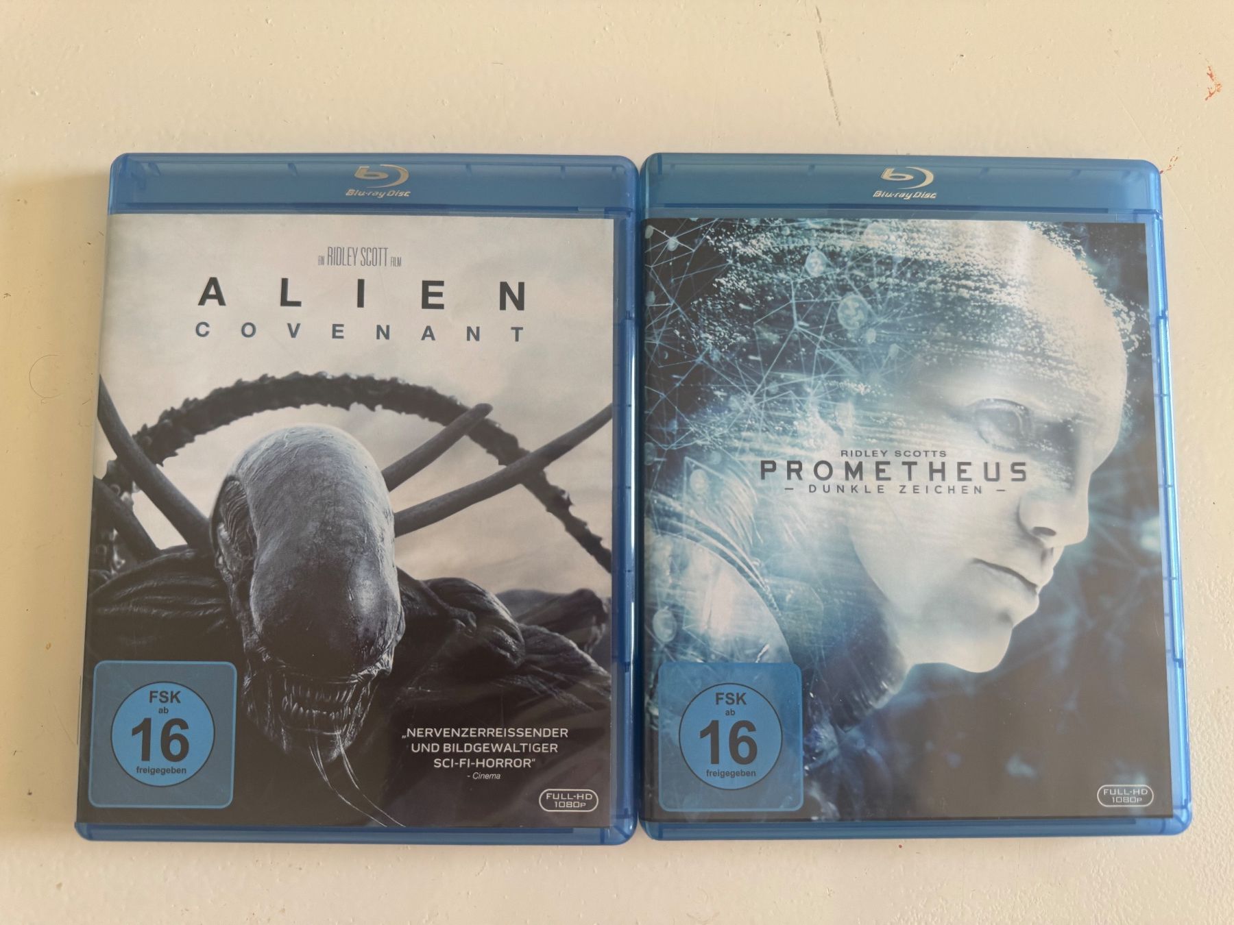 Tous les DVDs: PACK ALIEN: PROMETHEUS/ALIEN COVENANT. (BLU-RAY) – D'occasion à Basel par san_2qlq