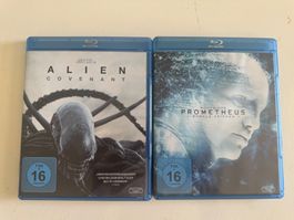 PACK ALIEN: PROMETHEUS/ALIEN COVENANT. (BLU-RAY)