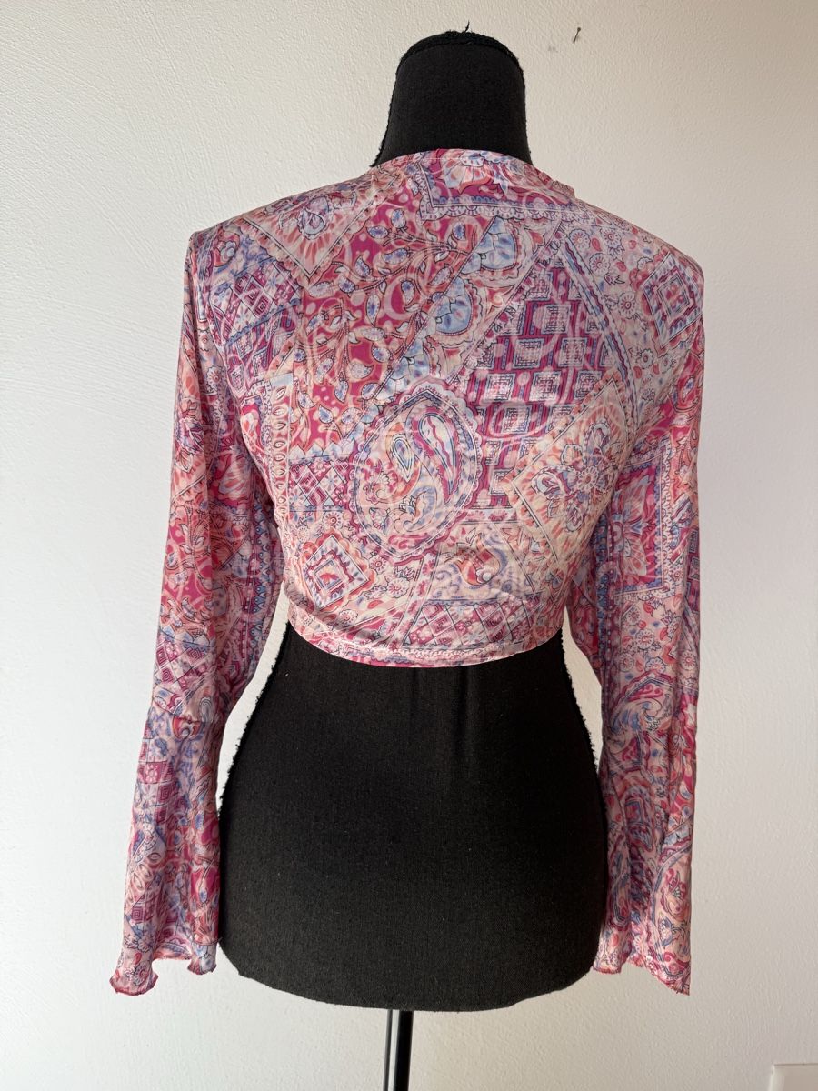 Camicette: Bohobluse aus Kunstseide – Nuovo (secondo la descrizione) da Sigriswil venduto da ck56 1