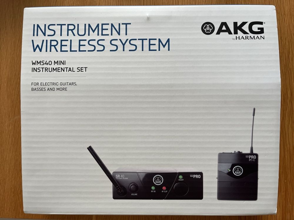 AKG WMS40 Mini Wireless Instrument System New. (Neu (gemäss ...