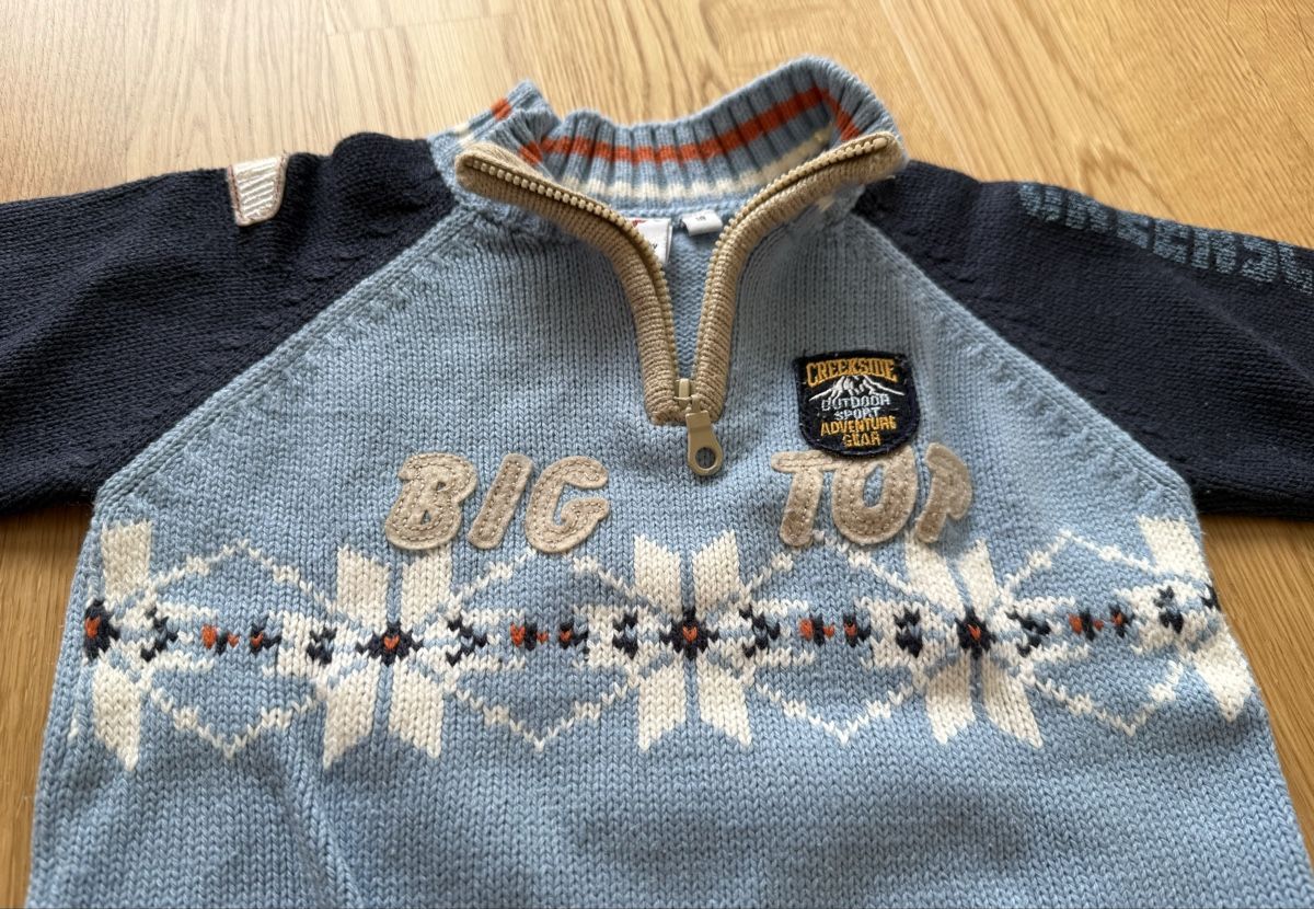 Pullover & Sweatshirts: Pull hiver, taille 18 mois, – Gebraucht aus Genève von valmath 1