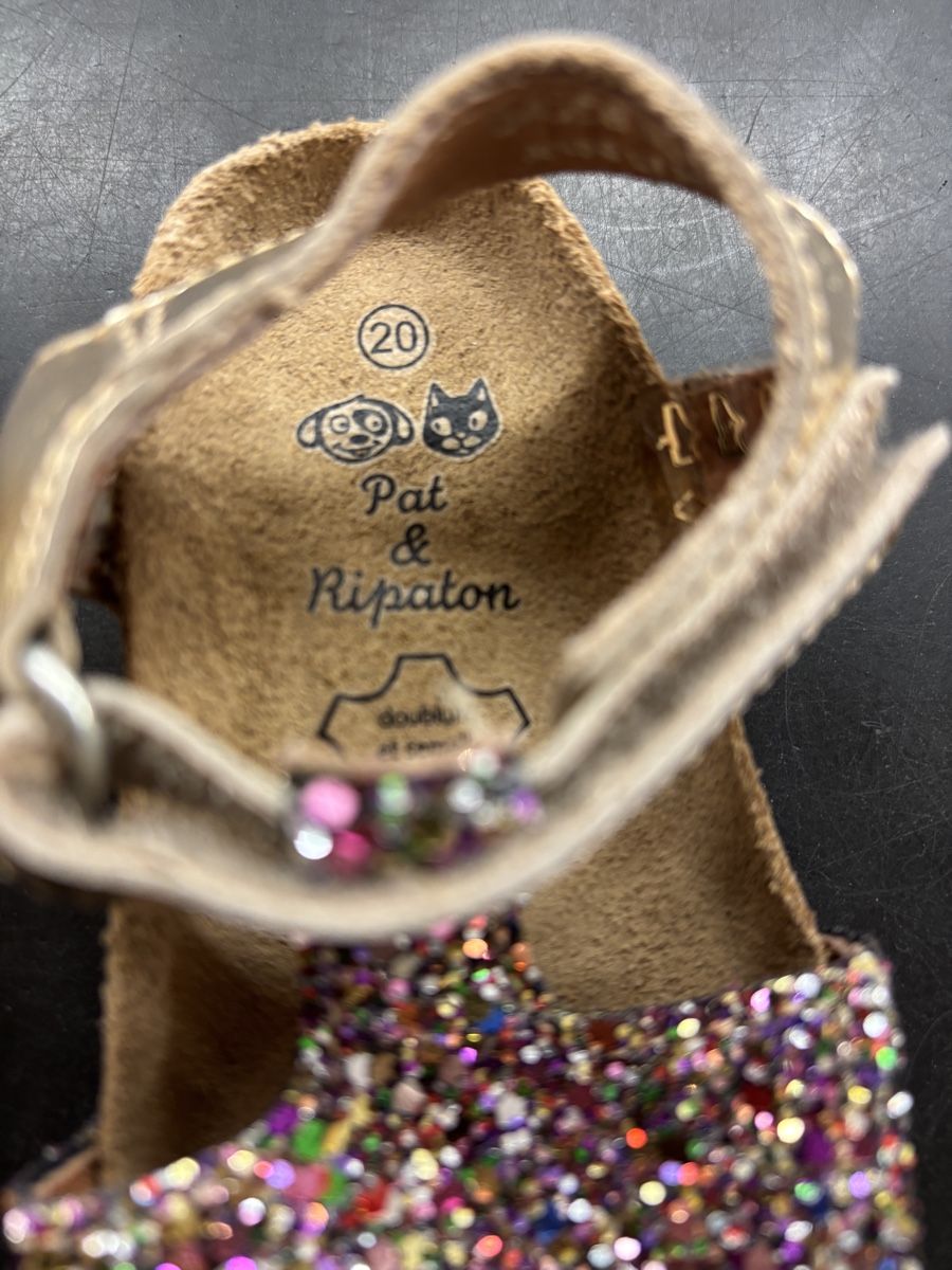 Scarpe per ragazze: Pat & Ripaton Glitzersandalen, Grösse 20 – Usato da Büren an der Aare venduto da Nikito2001 5