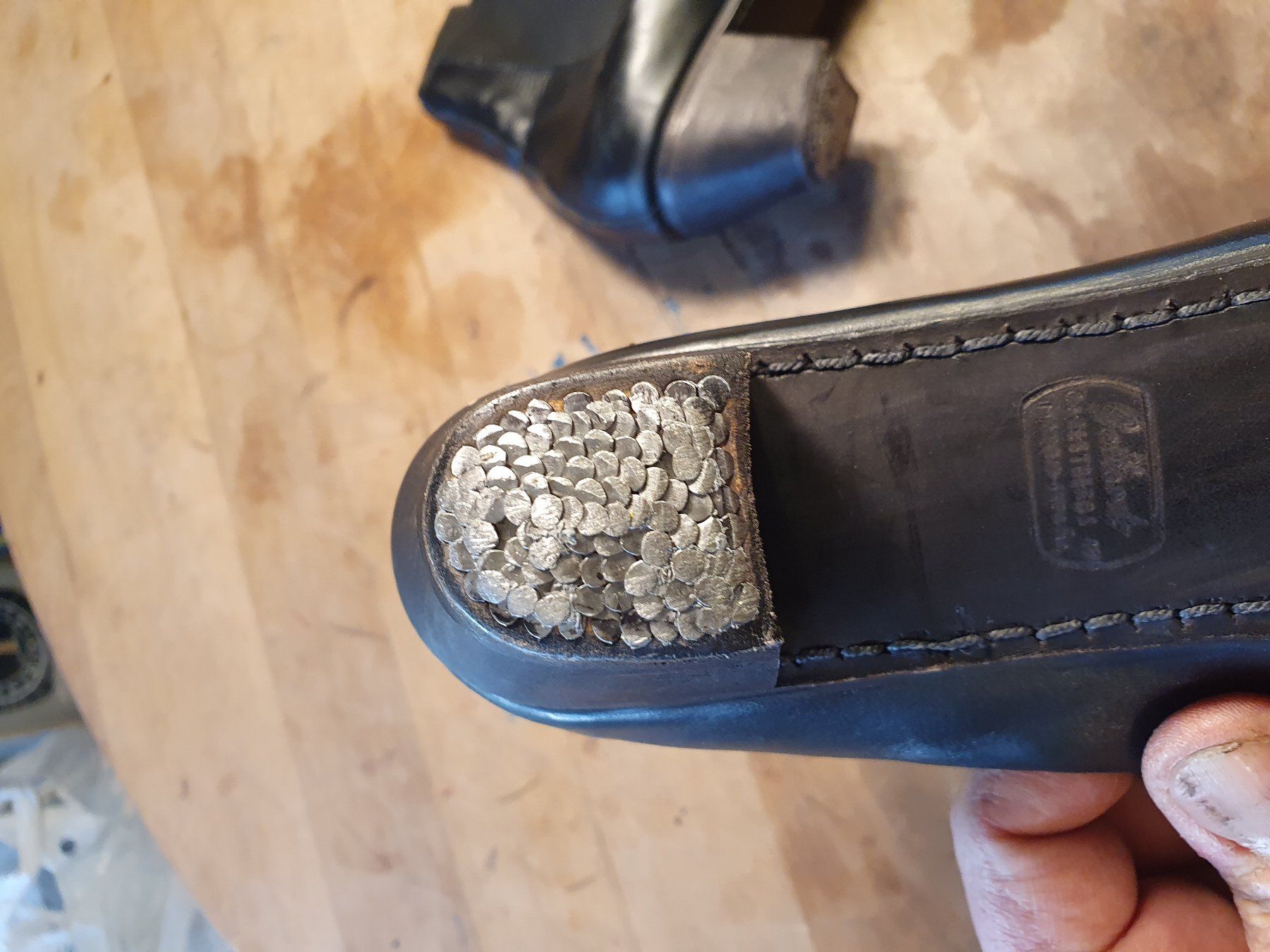Scarpe da donna: Flamencostiefeletten genagelte Sohlen gr 31 – Usato da Zürich venduto da loosebone 3