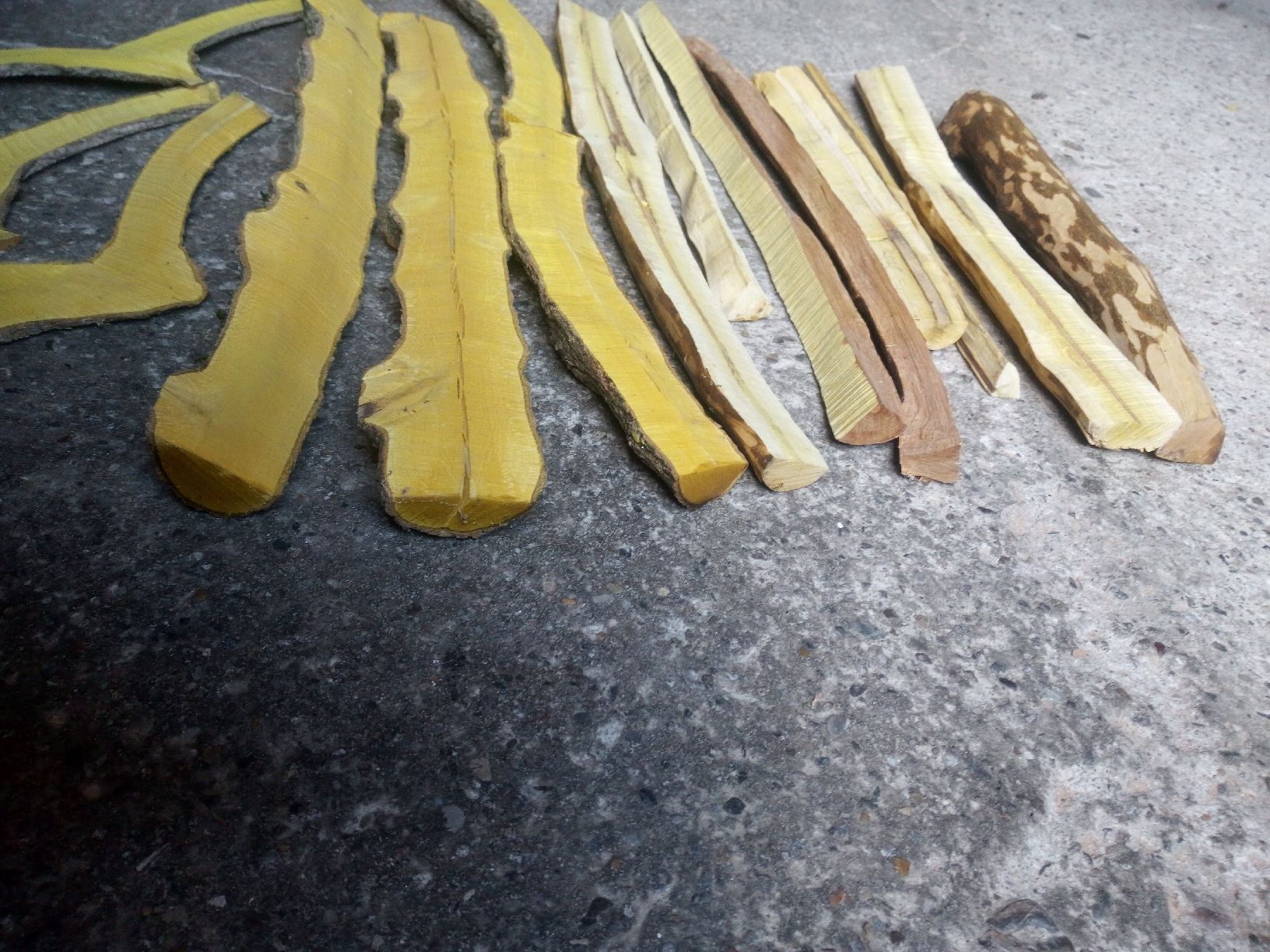 Holzartikel: Berberize Holz, Kantel, zum Drechseln oder für Messergriffe – Neu (gemäss Beschreibung) aus Elsau von EL12 2