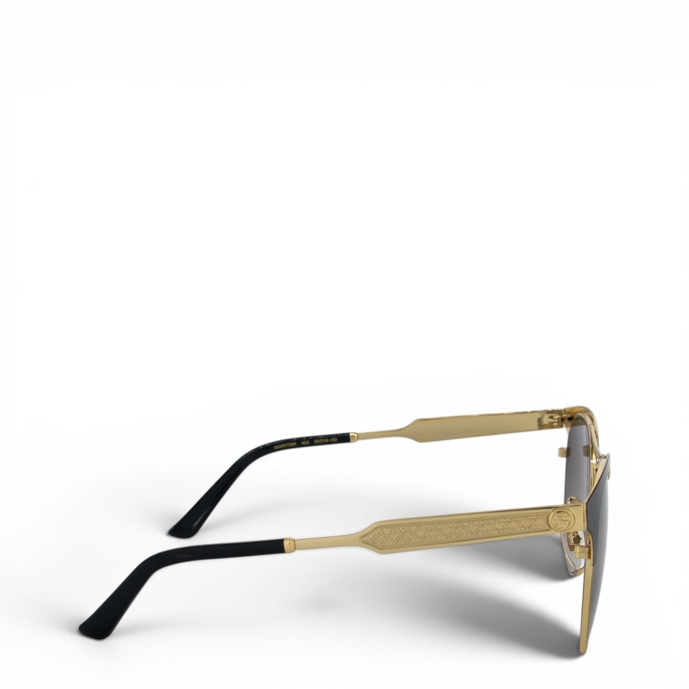 Gucci Occhiali & Lenti: Gucci Sonnenbrille gold/schwarz – Usato da Binningen venduto da Designerlabels 2