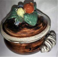 Bonboniere mit Deckel aus Keramik Gelzer