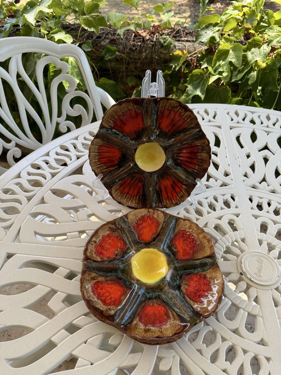 Teller: 2 Vallauris Austern Teller / Oyster Plate – Gebraucht aus Olten von ale_nb2x 8