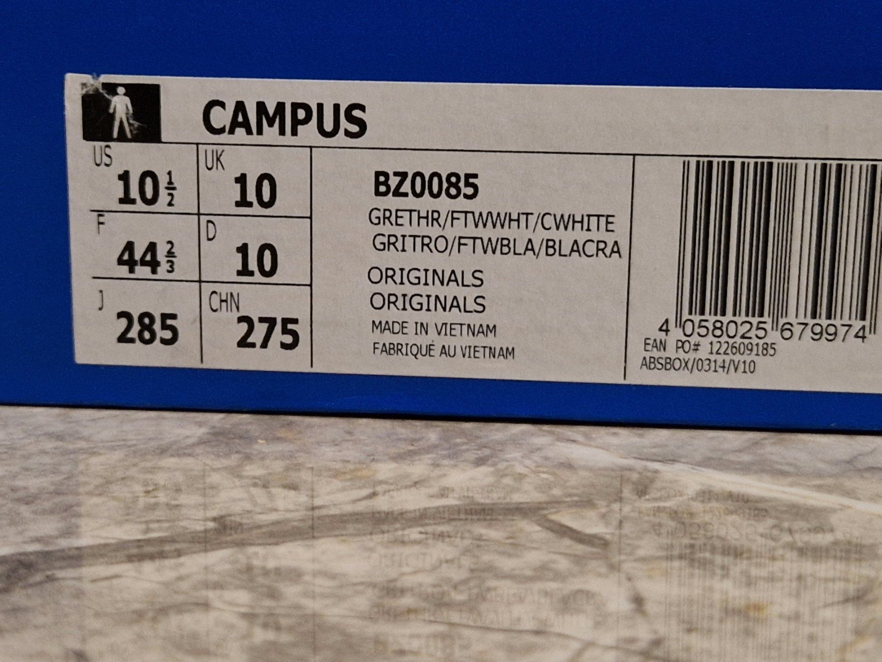 Adidas Scarpe da uomo: Adidas Campus hellblau neu Gr.44 – Nuovo (secondo la descrizione) da St. Gallen venduto da Rene123 2
