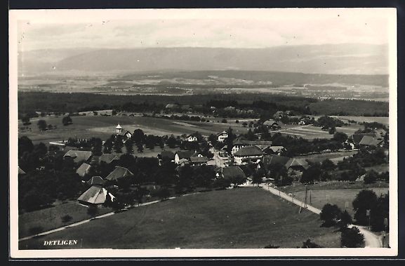 Cartoline postali: AK Detligen, Panorama, 1950 – Usato da Berlin venduto da bartko-reher