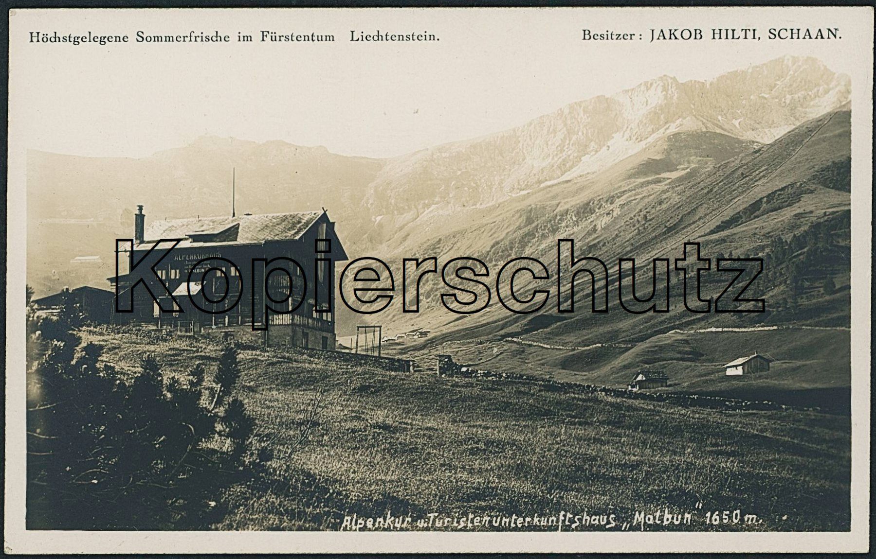 Cartoline postali: FL Malbun - Triesenberg – Nuovo (secondo la descrizione) da Schindellegi venduto da dolpitz