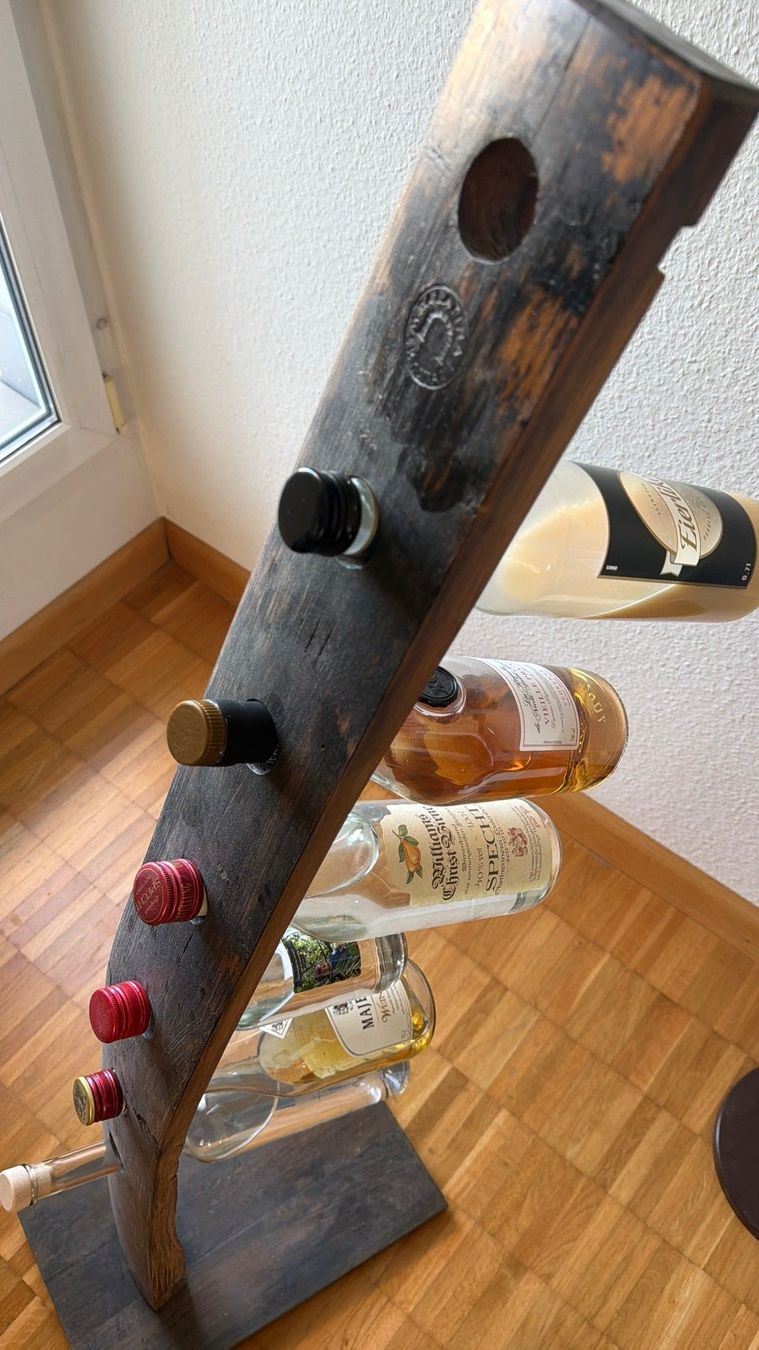 Portabottiglie: Origineller Flaschenhalter / Flaschenständer – Usato da Reinach BL venduto da BL4153 3