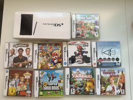 Lot Nintendo DS avec 9 jeux, parfait pour l'été !
