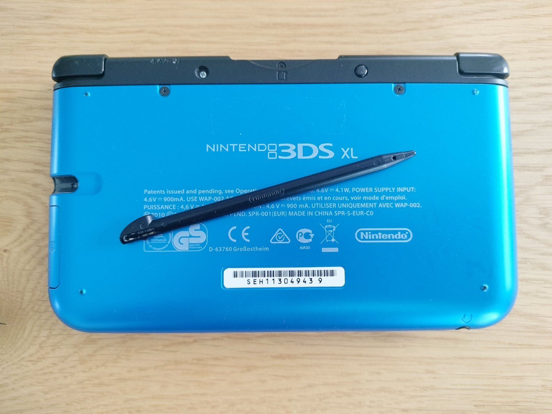 Nintendo Konsolen: Nintendo 3DS XL Metallic Blue mit Stift – Gebraucht aus Wil SG von kaizzen 3
