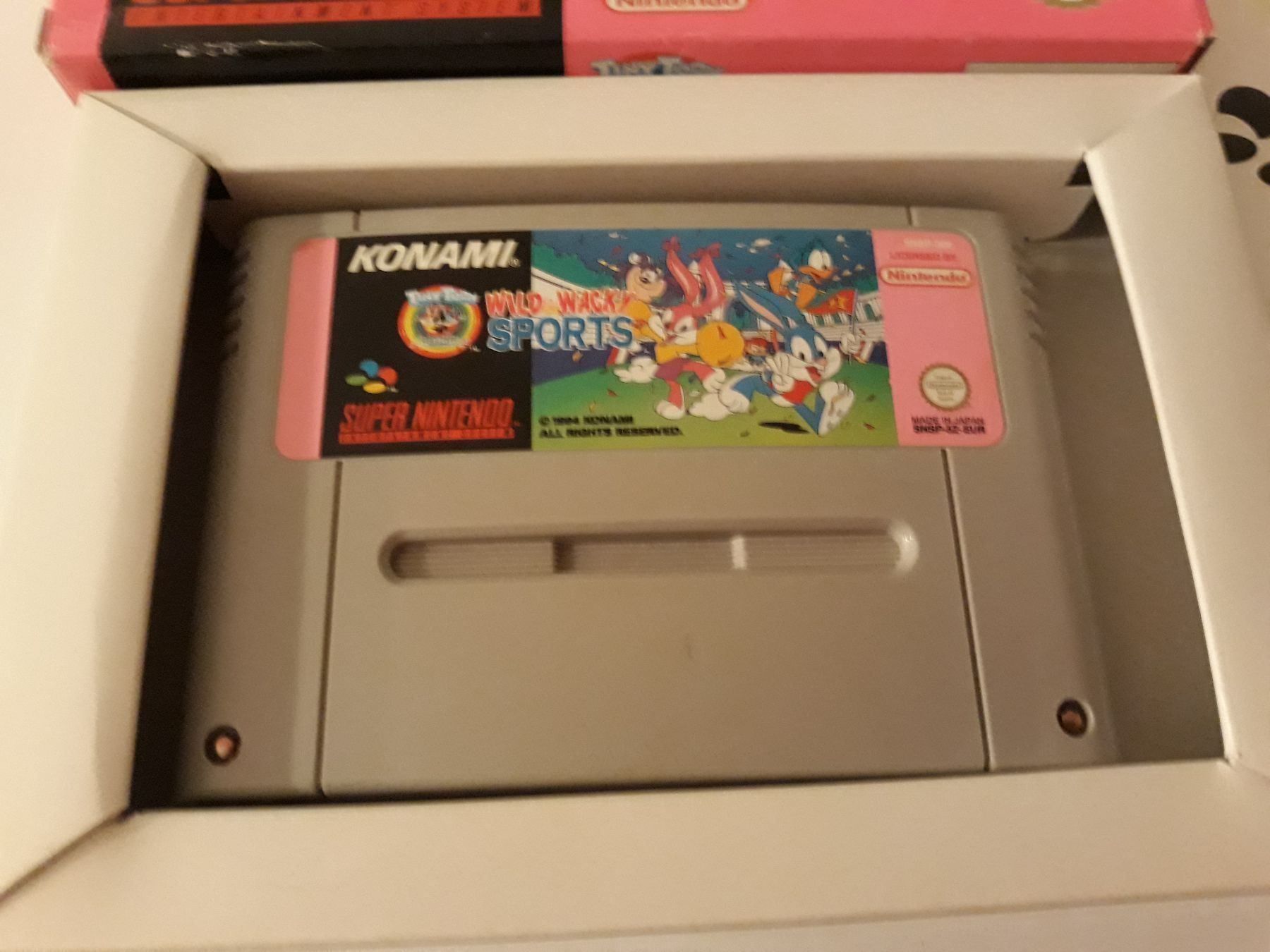 Giochi: Tiny Toon Wild & Wacky Sports SNES – Usato da Aarau venduto da Kaesekuchen2000 1