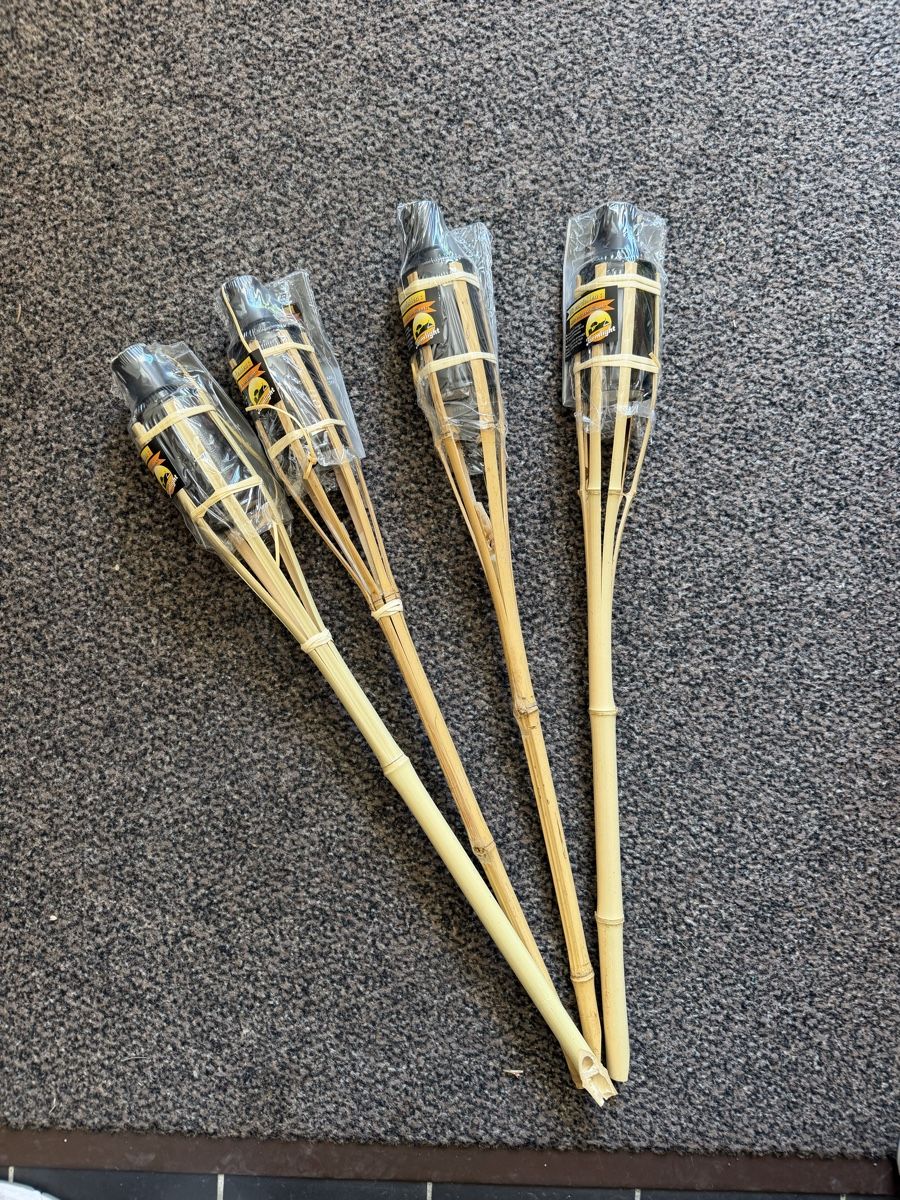 Bougies: 4x Bambusfackeln 90cm – Neuf avec emballage d'origine à Winterthur par pkdm