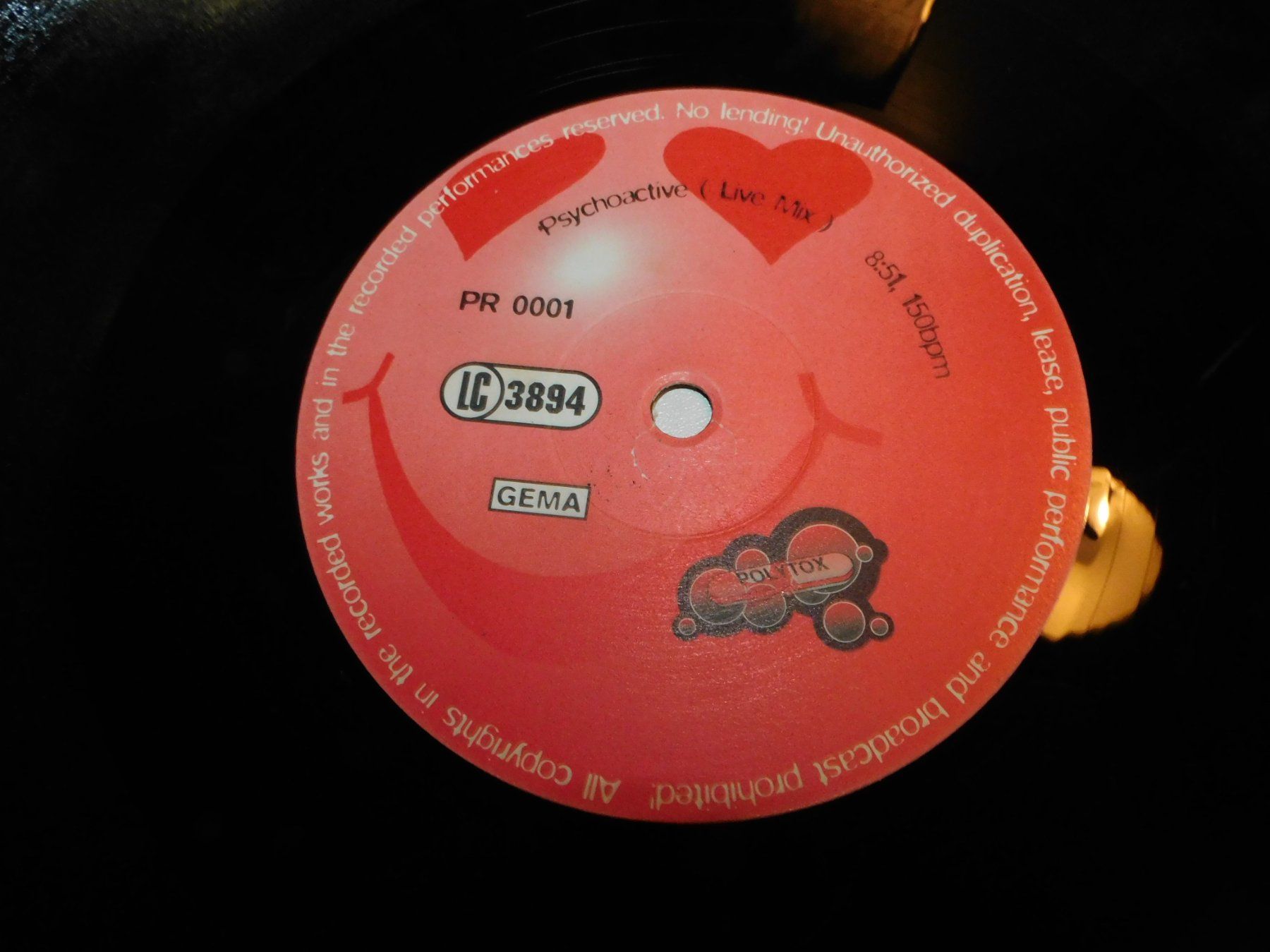 Dischi in vinile: Lp - Monospehre - Psychoactive Live Mix -   1984 - Lp – Usato da Sursee venduto da 76 4