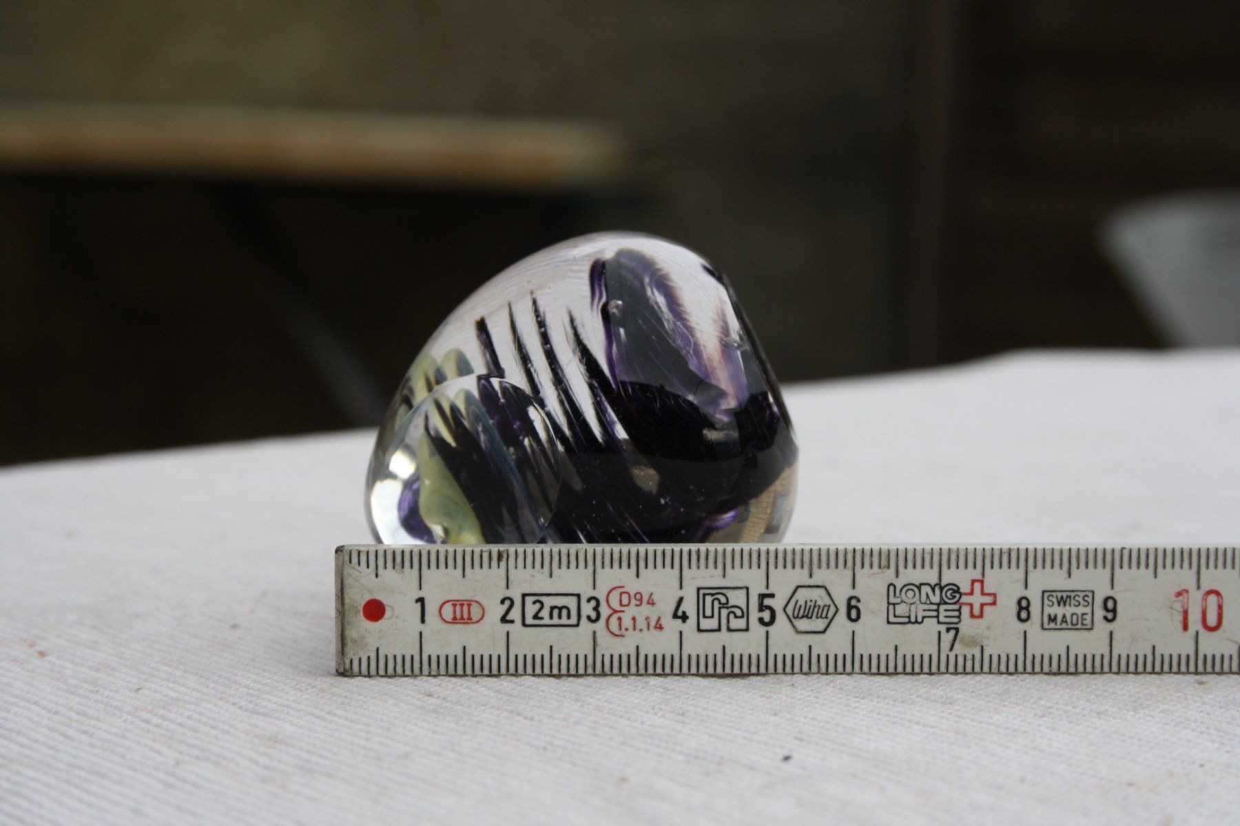 Bicchieri: PAPERWEIGHT BRIEF BESCHWERER – Usato da Wauwil venduto da Pneuedy 9