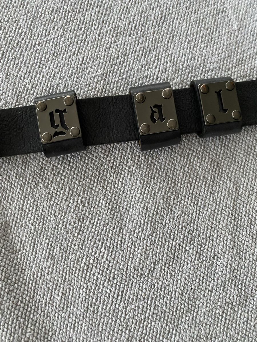 Cinture: John Galliano Leder Gürtel – Nuovo e nell'imballaggio originale da Rorschach venduto da lvi_p29s 1