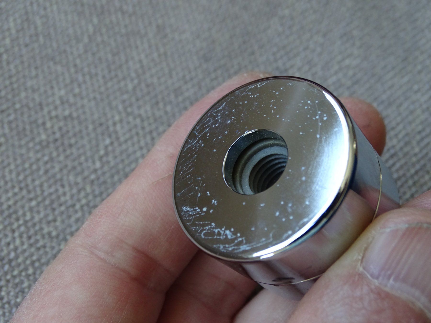 Giradischi: Tonarmgewicht 122g 8mm Gewinde – Usato da Hirzel venduto da Musicman03 3