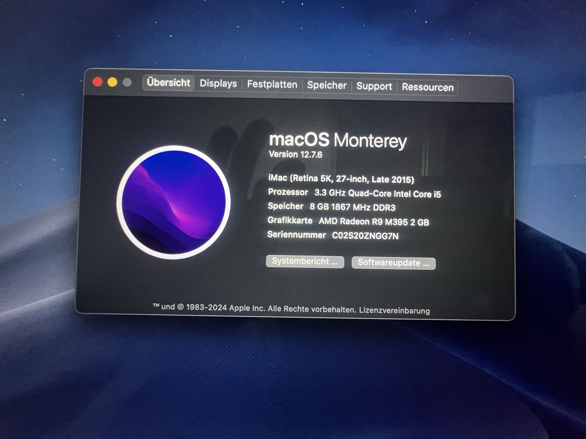 Apple PC: iMac Retina 5K, 27 Zoll – Usato da Blumenstein venduto da sim_2vr6 1