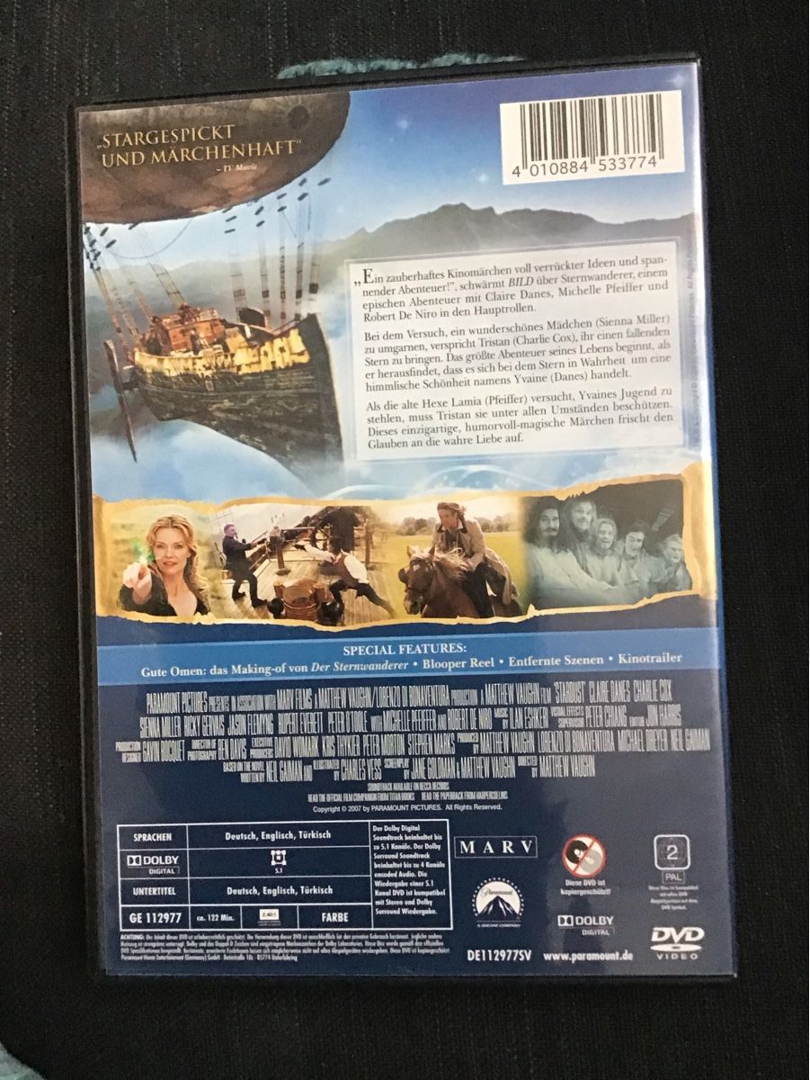 Tutti i DVDs: DVD Der Sternwanderer  – Usato da Bischofszell venduto da 19bischi67 1