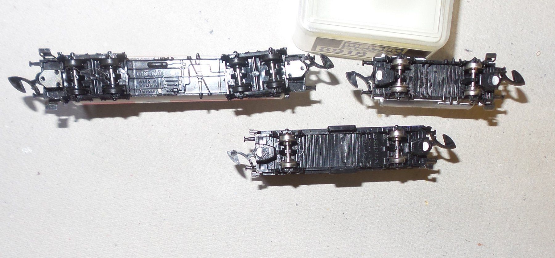 Märklin Modellini di ferrovie: Lot 3 wagons échelle Z – Usato da Bulle venduto da Rockandtoys 3