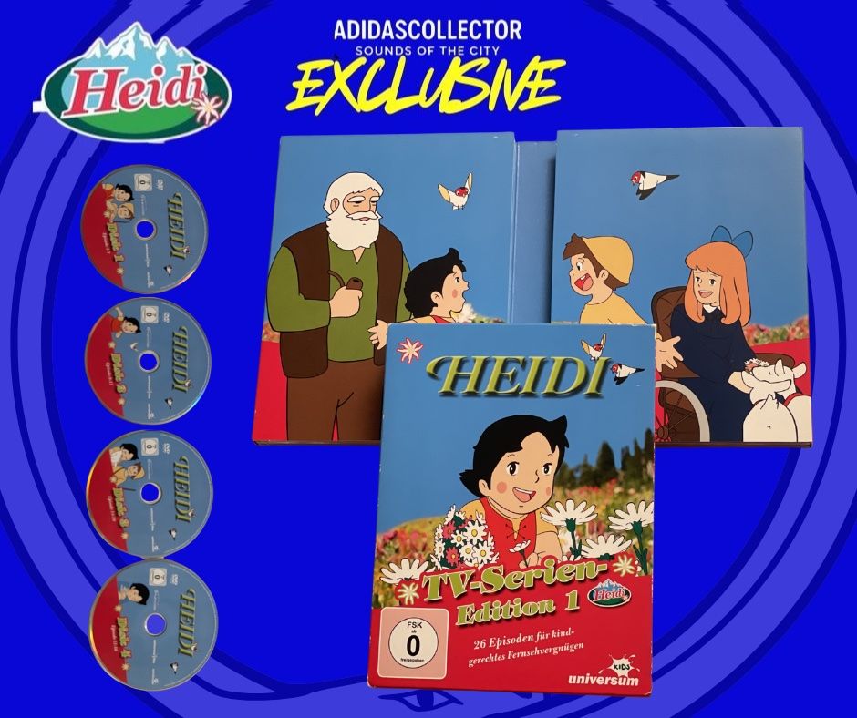 Tutti i DVDs: Heidi 1-26 komplett – Usato da Muri b. Bern venduto da AdidasCollector