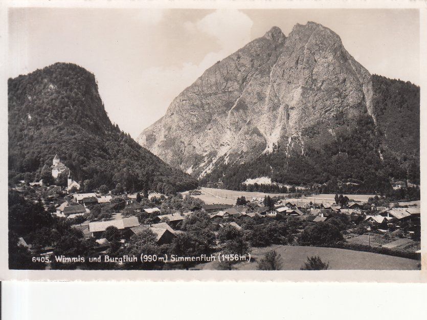 Cartoline postali: Wimmis 1945 – Usato da Bürglen TG venduto da StampGraf