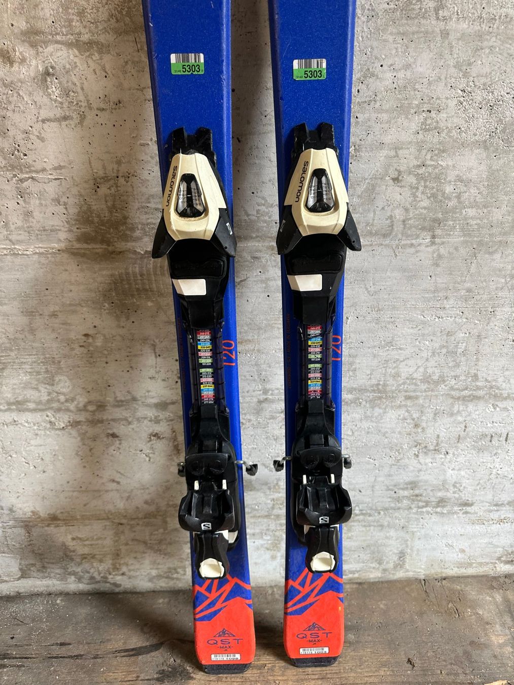 Salomon Sci: Salomon Kinderski 120cm – Usato da Emmenbrücke venduto da karkarkar 2