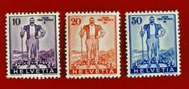 EIDG. WEHRANLEIHE SATZ ARMAILLI FRIBOURG W2-4 1936*