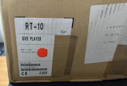 Sistemi audio & multimediali: Lexicon RT 10 Disc Player – Usato da Suhr venduto da Audiobruno 5