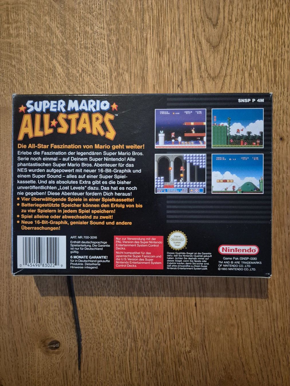 Nintendo Spiele: Super Mario All-Stars OVP SNES – Gebraucht aus Pratteln von RETRO1989 1