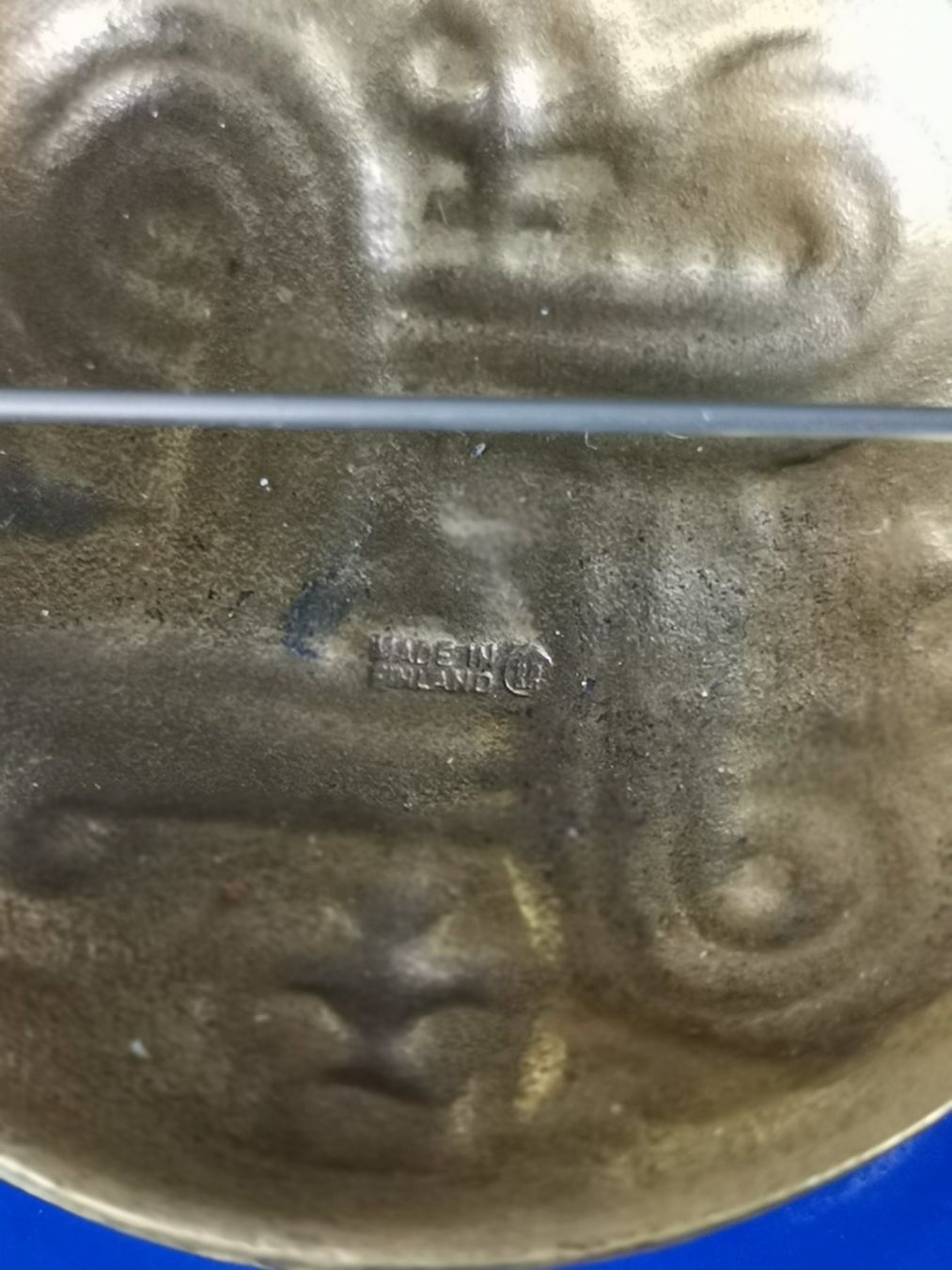 Spille & Fermagli: ANTIKE BRONZE BROSCHE M. WIKINGER MOTIV CA. 50-70ER – Usato da Allschwil venduto da Male54 3