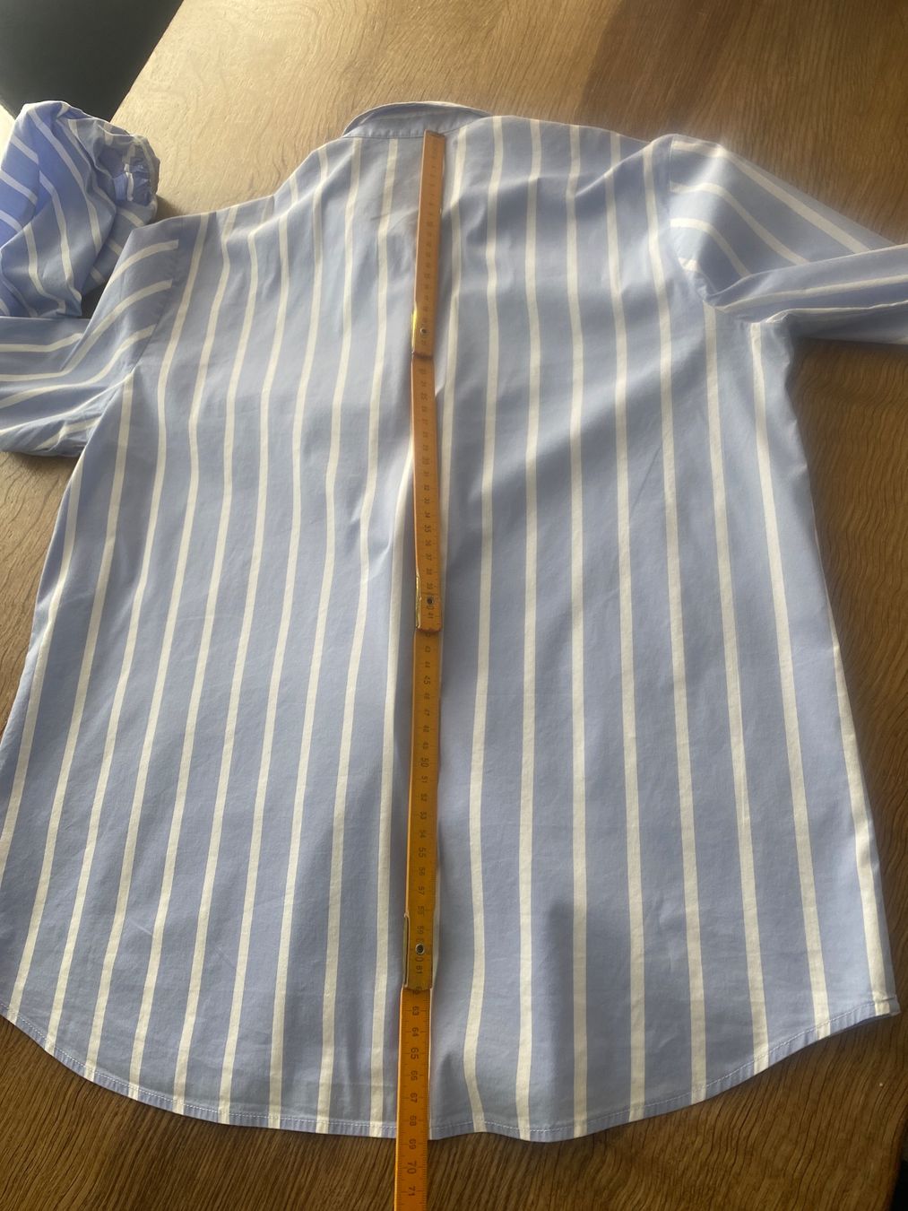 Blusen: BETY MITSCH BLUSE/HEMD GR.40/M gestreift hellblau/weiss – Gebraucht aus Frauenfeld von Boldi46 8