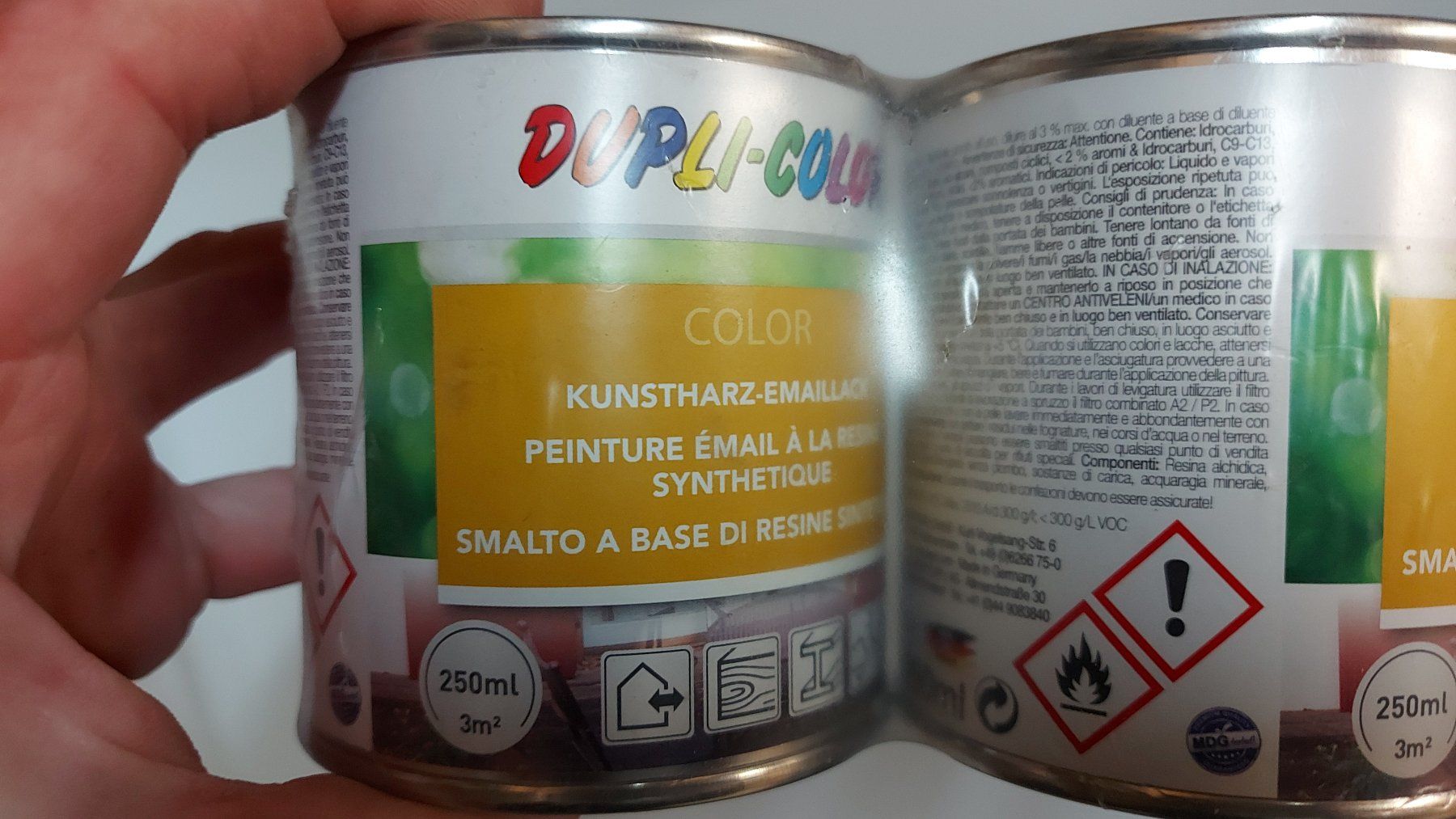 Colori: Kunstharz - Emaillack Dulpi Color Lehmbraun 250ml – Nuovo (secondo la descrizione) da Schönengrund venduto da nae_8cty 5